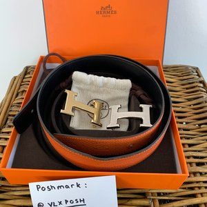 HERMES Reversible Belt kit with 2 buckles